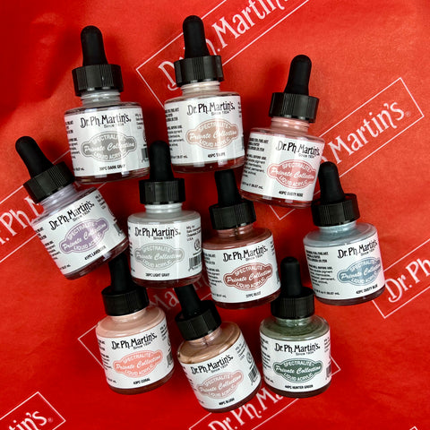 Dr. Ph. Martin's Spectralite Liquid Acrylic Set 3 for Calligraphy