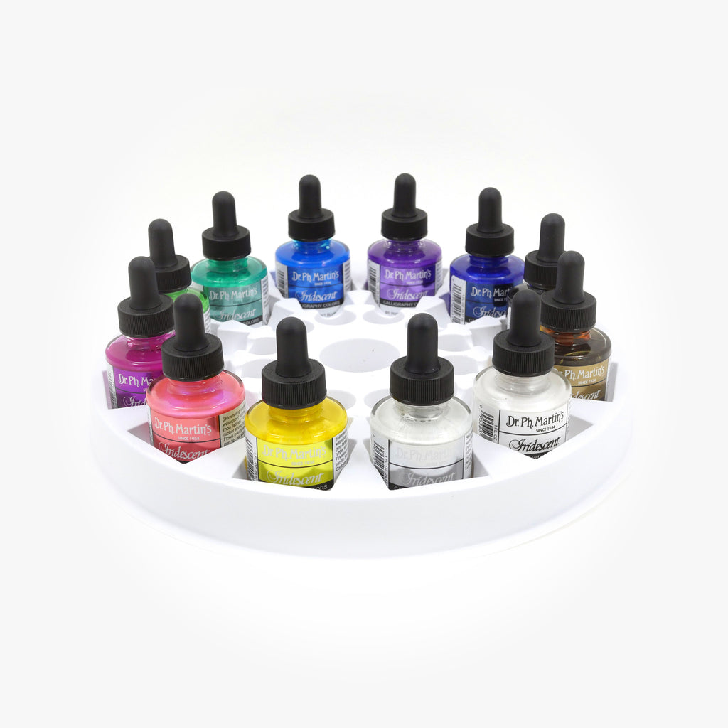 Dr. Ph. Martin's Iridescent Calligraphy Color, 1.0 oz, Set of 12 (Set 1)